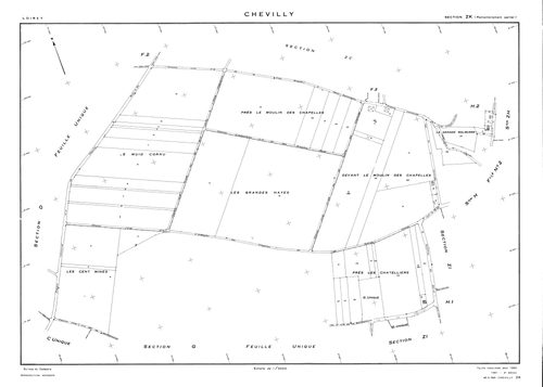 Chevilly - Sections