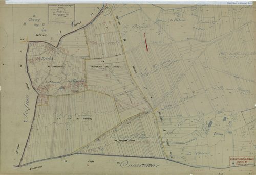 Chevry-sous-Le-Bignon - Sections