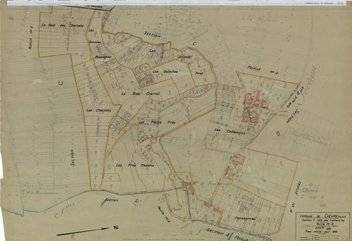 Chevry-sous-Le-Bignon - Sections