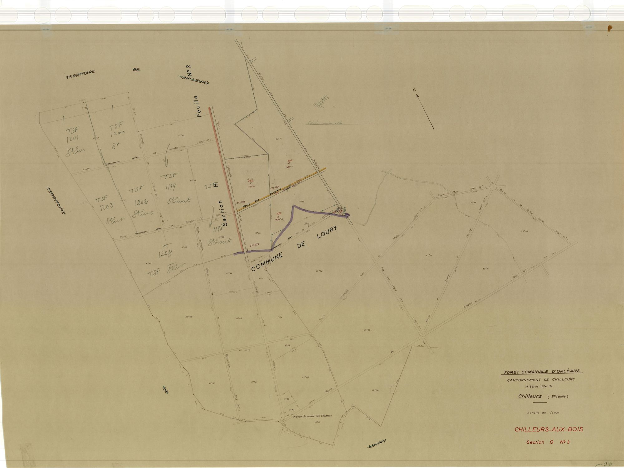 Chilleurs-aux-Bois - Sections