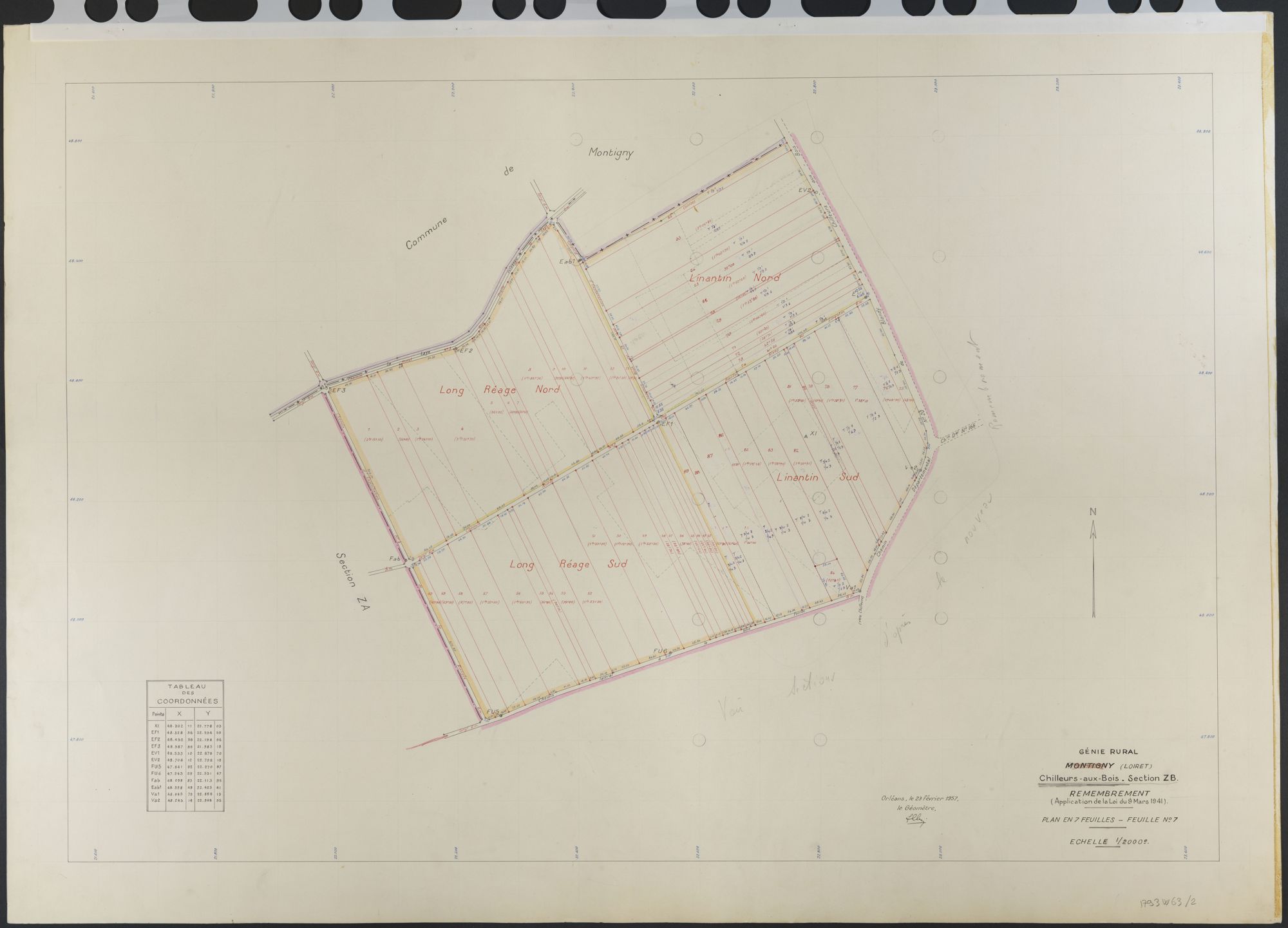 Chilleurs-aux-Bois - Sections