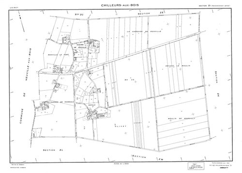 Chilleurs-aux-Bois - Sections