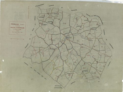 Chuelles - Tableau d'assemblage