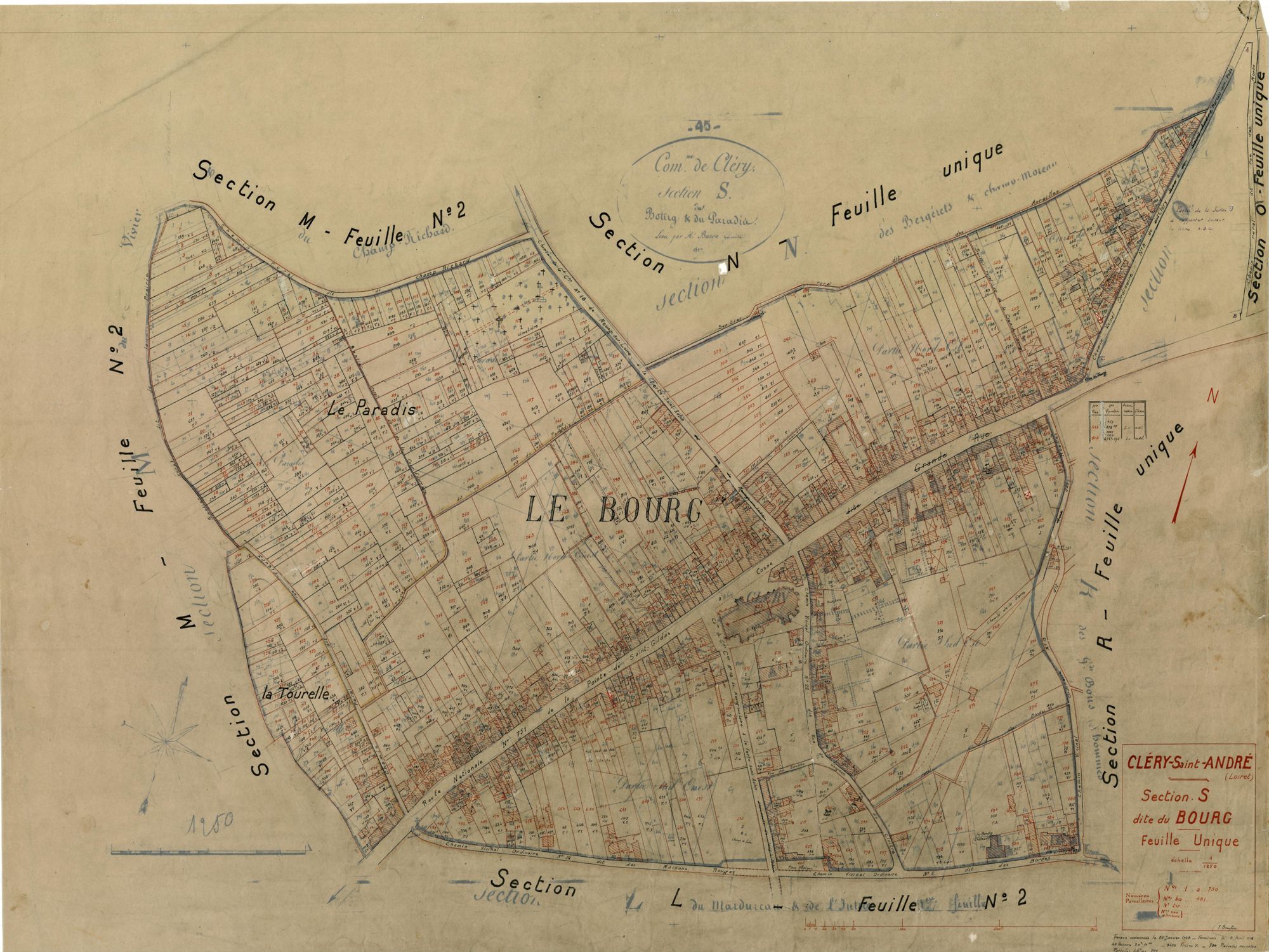 Cléry-Saint-André - Sections
