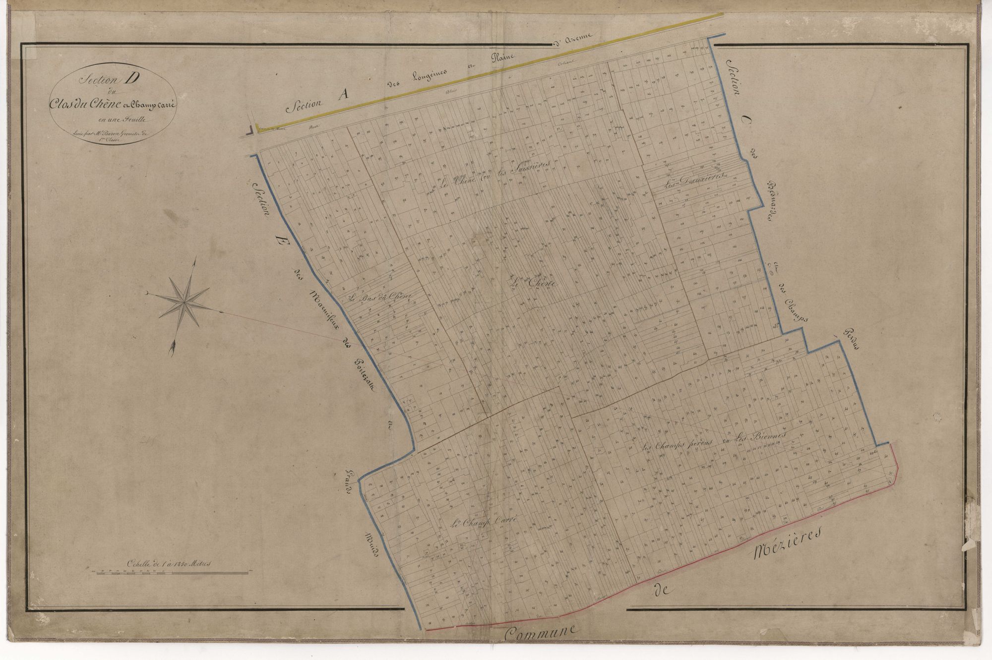 Cléry-Saint-André - Sections