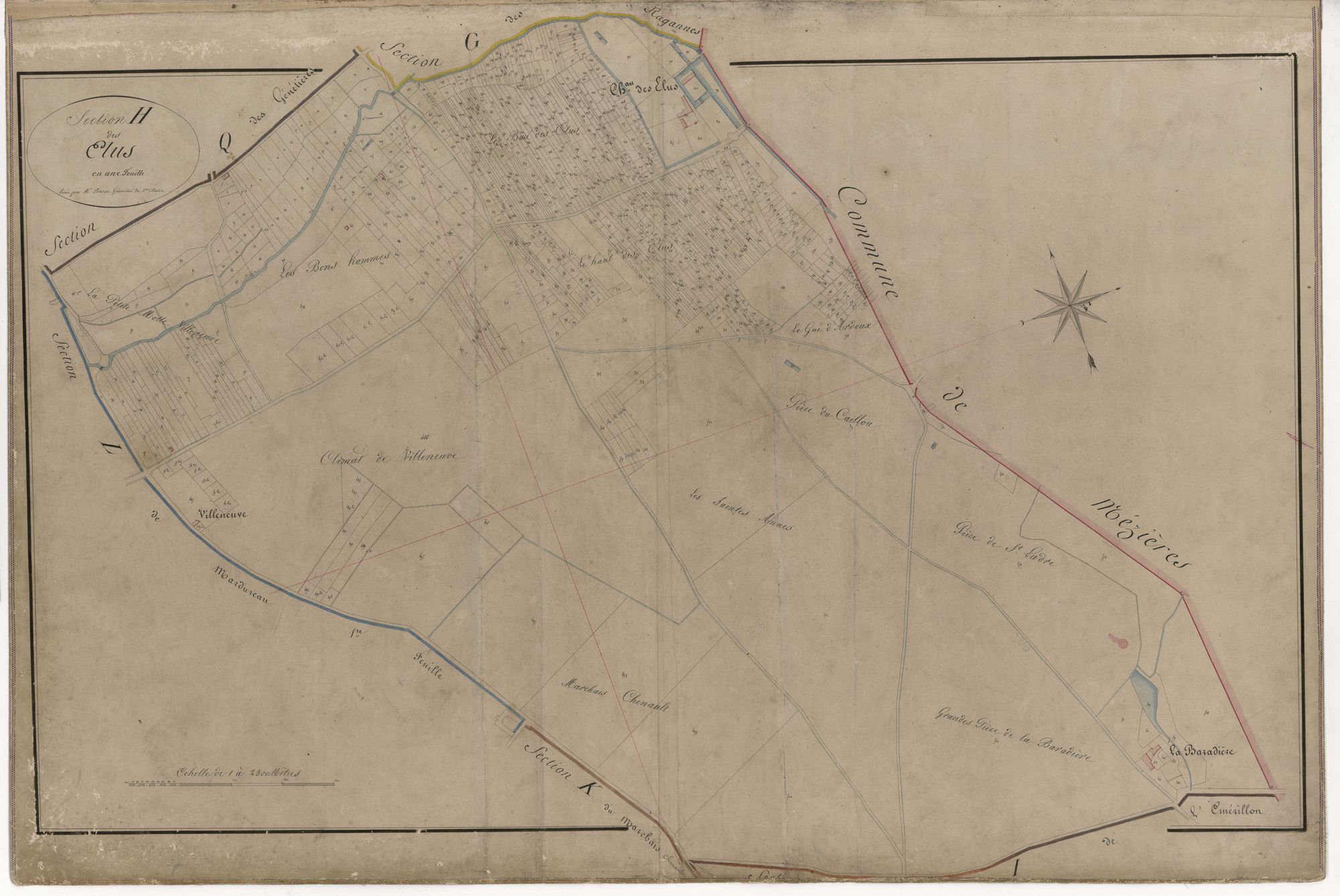 Cléry-Saint-André - Sections