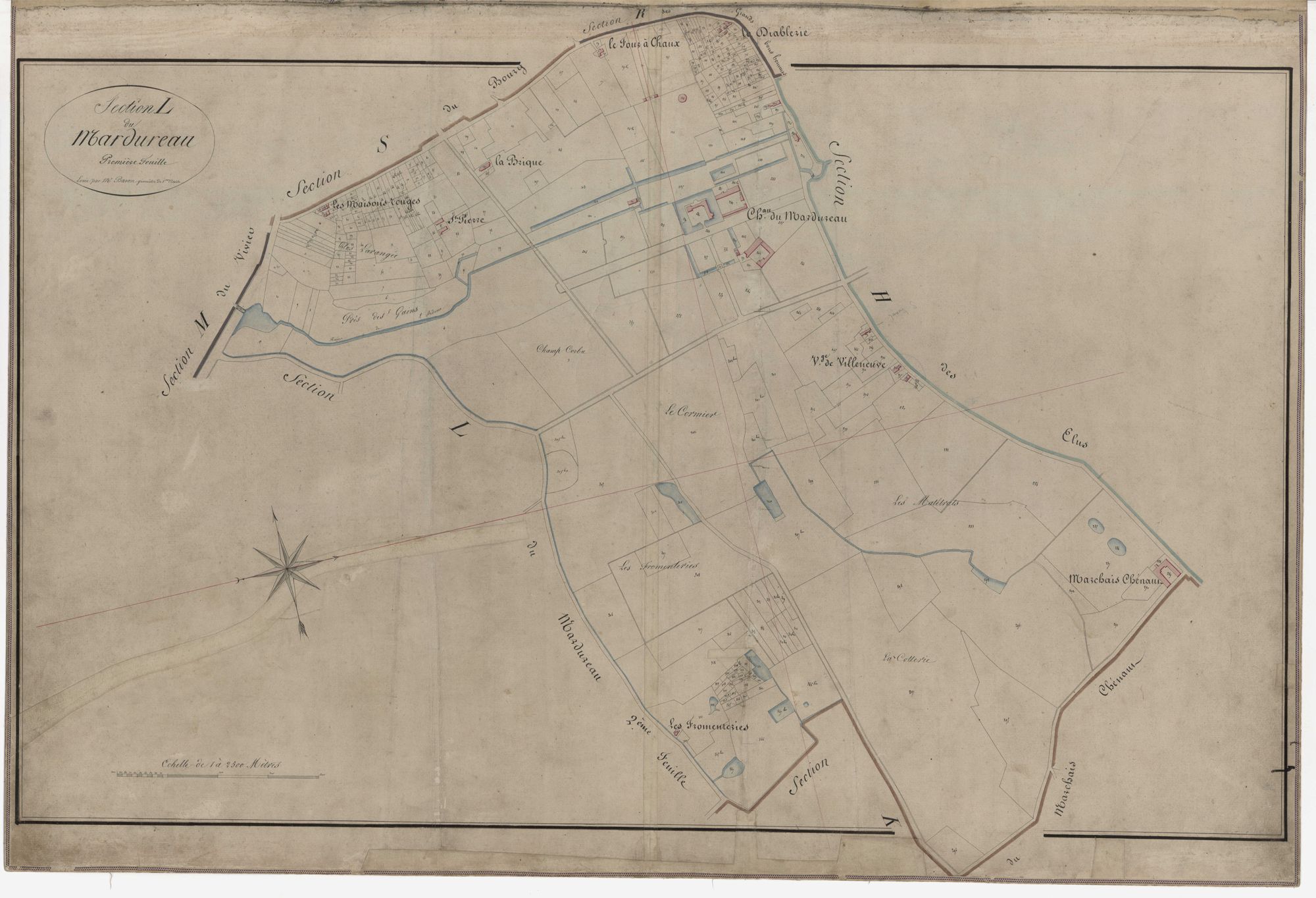 Cléry-Saint-André - Sections