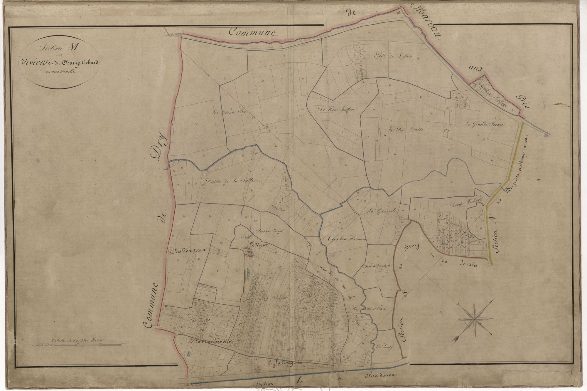 Cléry-Saint-André - Sections
