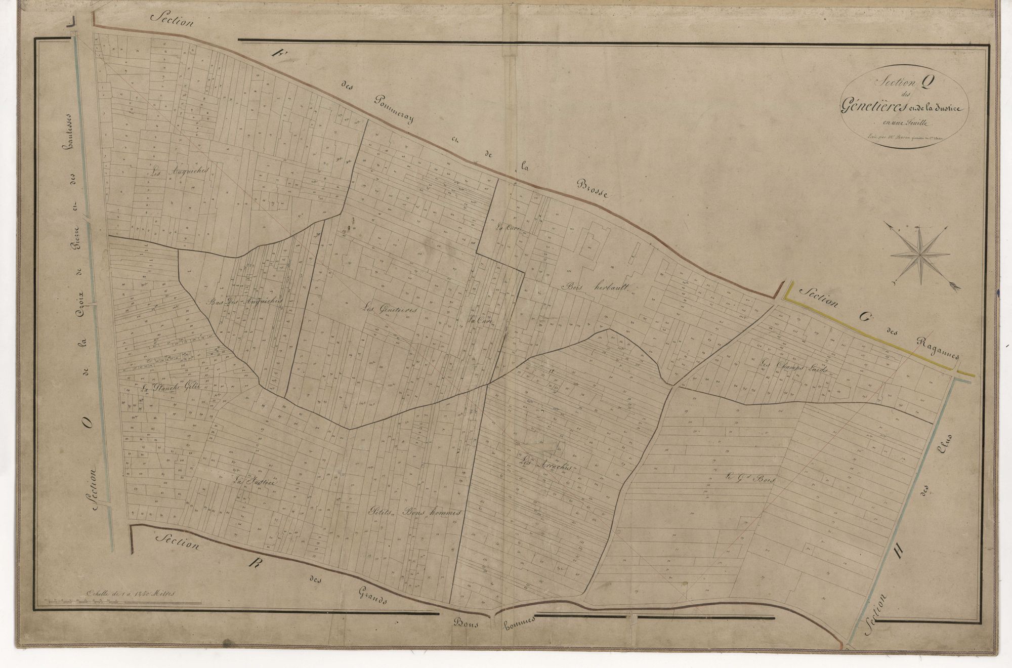Cléry-Saint-André - Sections