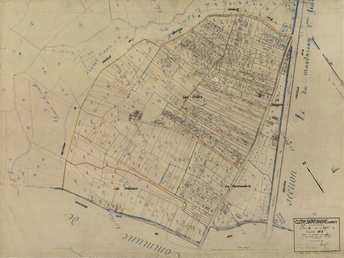 Cléry-Saint-André - Sections