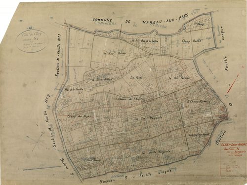 Cléry-Saint-André - Sections