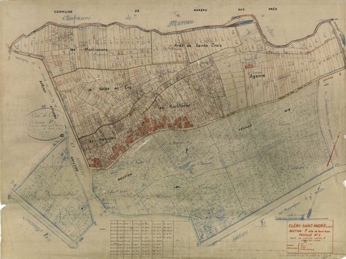 Cléry-Saint-André - Sections
