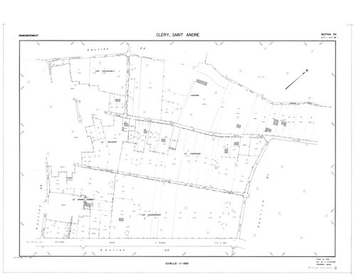 Cléry-Saint-André - Sections