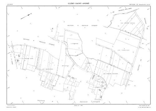 Cléry-Saint-André - Sections