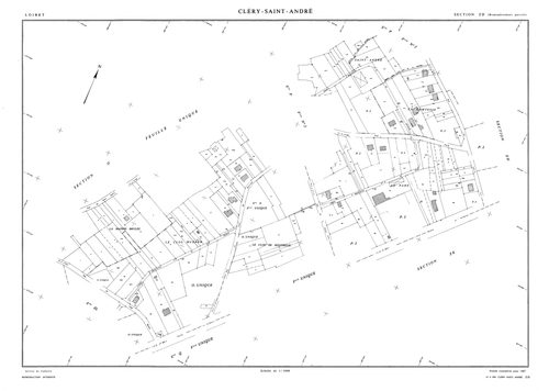 Cléry-Saint-André - Sections