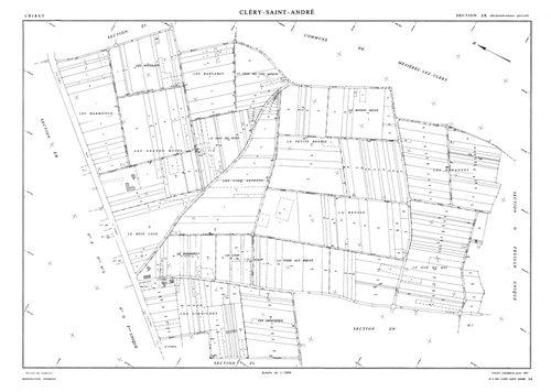 Cléry-Saint-André - Sections