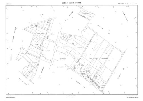 Cléry-Saint-André - Sections