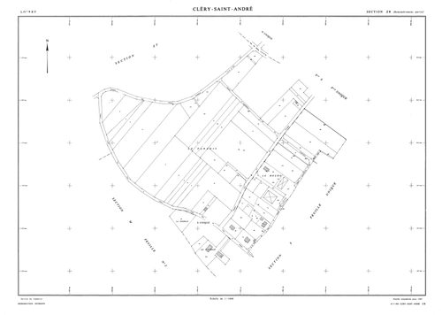 Cléry-Saint-André - Sections
