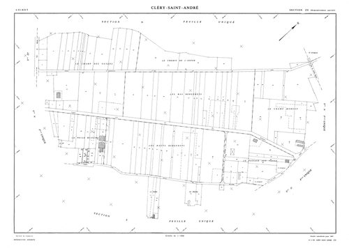 Cléry-Saint-André - Sections