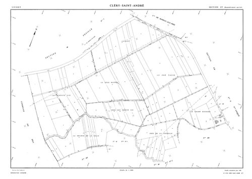 Cléry-Saint-André - Sections
