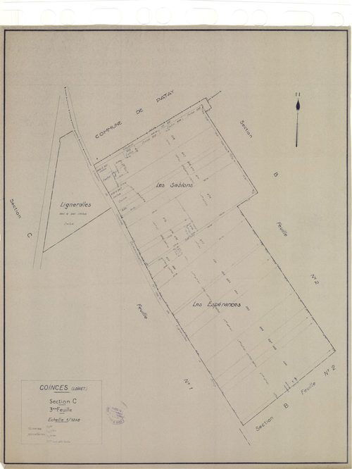 Coinces - Sections