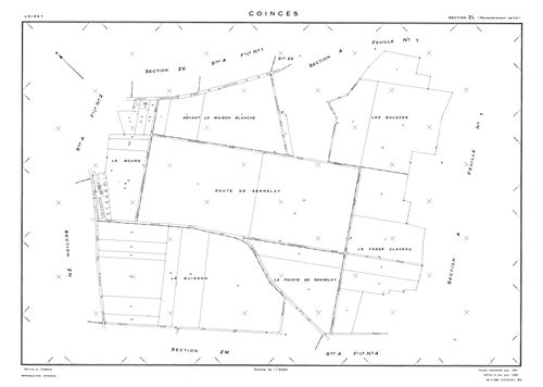 Coinces - Sections