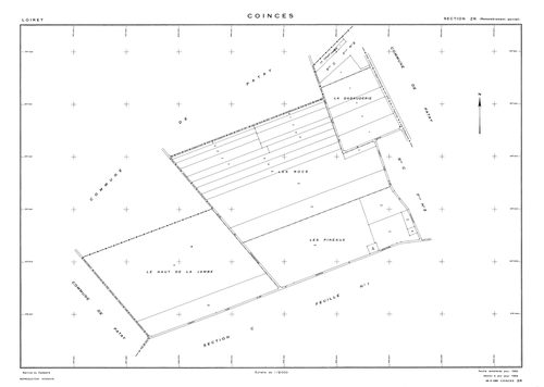 Coinces - Sections