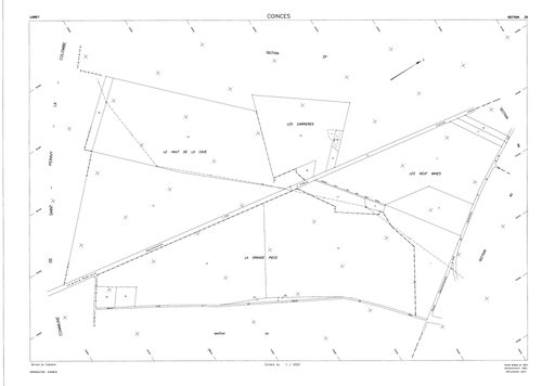 Coinces - Sections