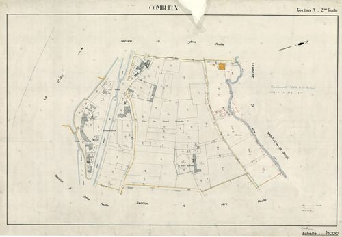 Combleux - Sections