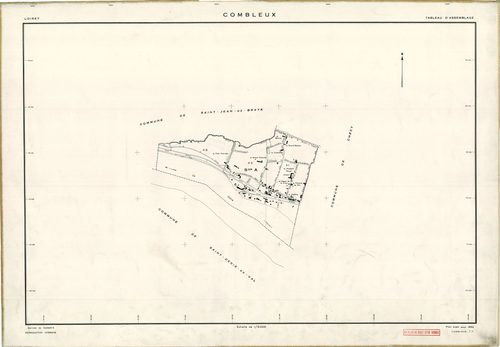 Combleux - Tableau d'assemblage