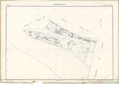 Combleux - Sections