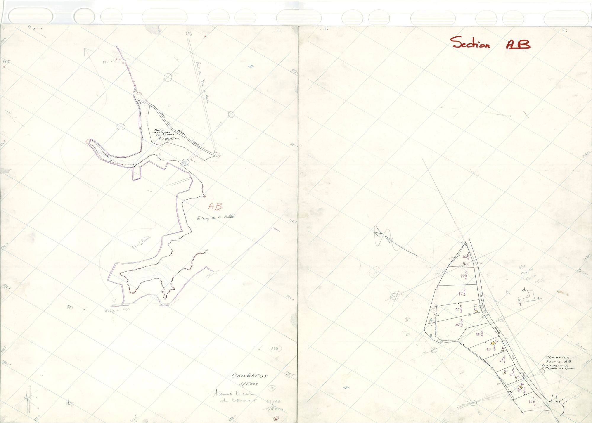 Combreux - Sections