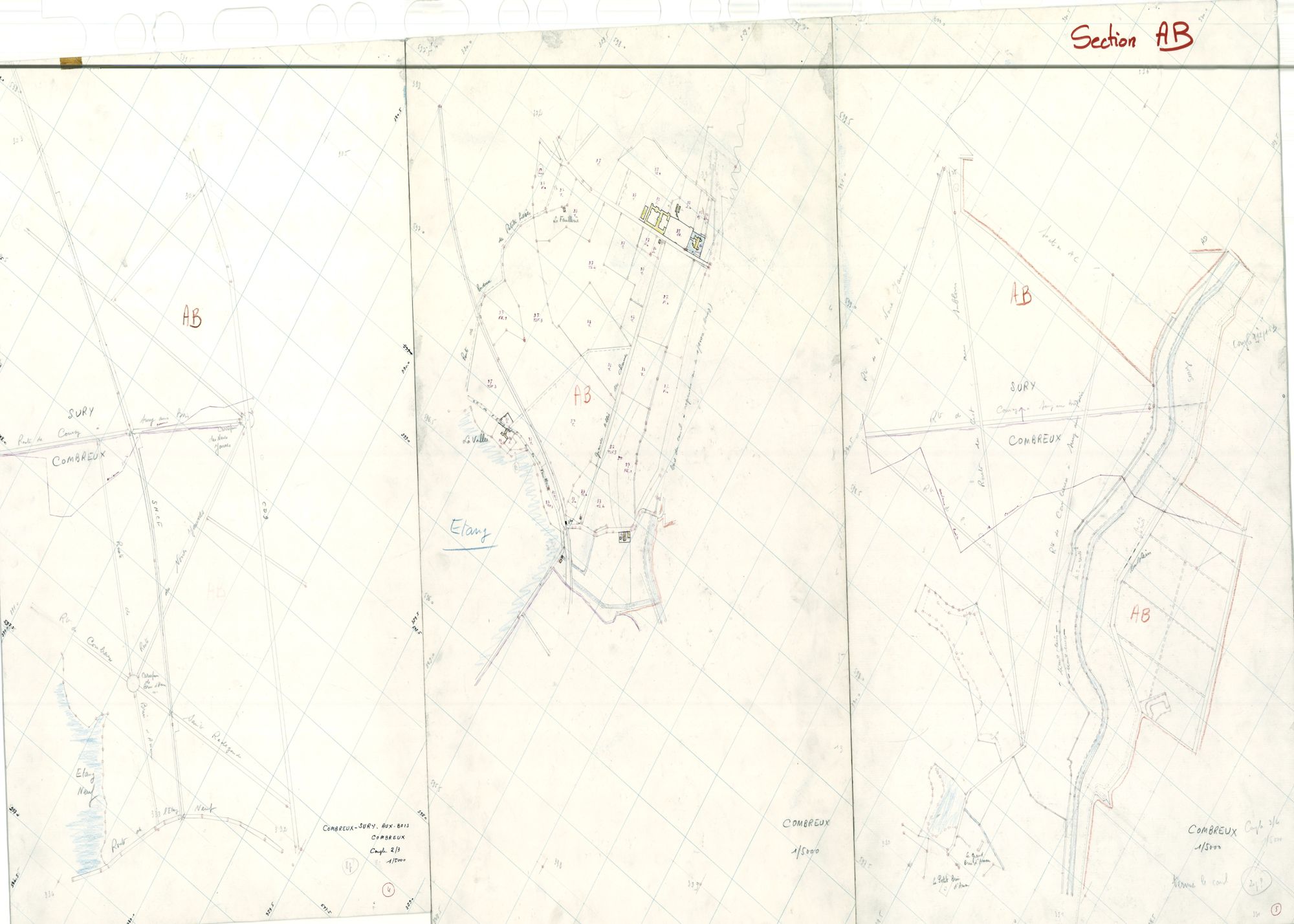 Combreux - Sections
