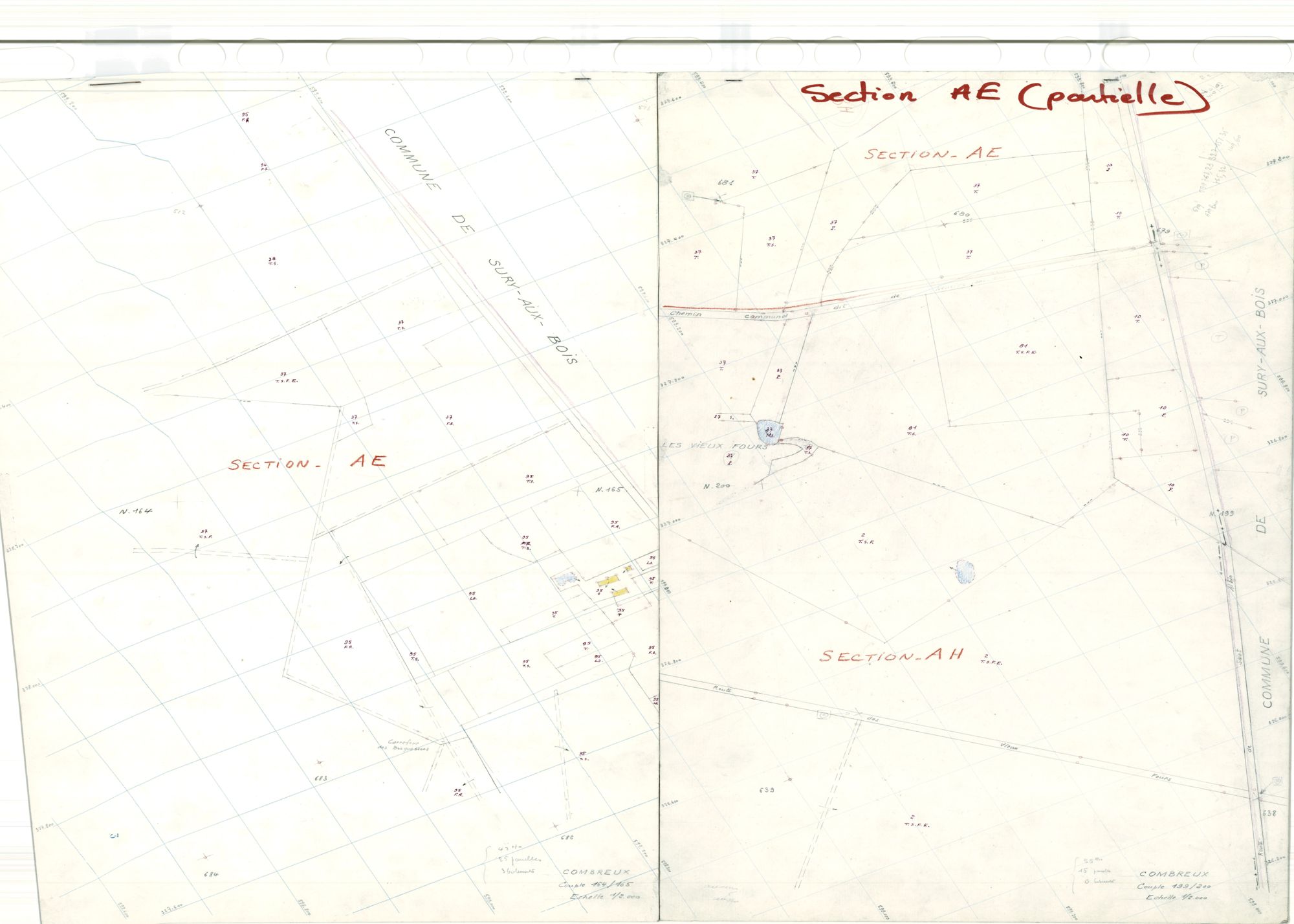 Combreux - Sections