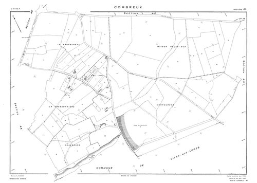 Combreux - Sections