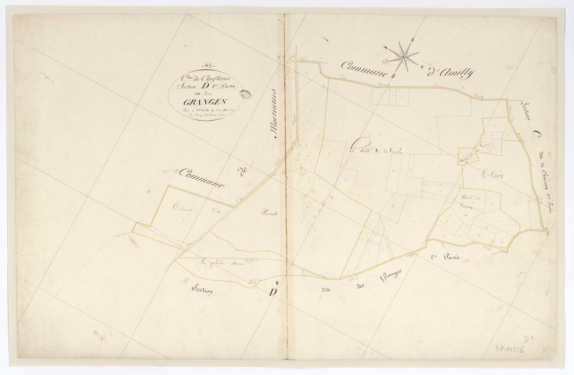 Conflans-sur-Loing - Sections