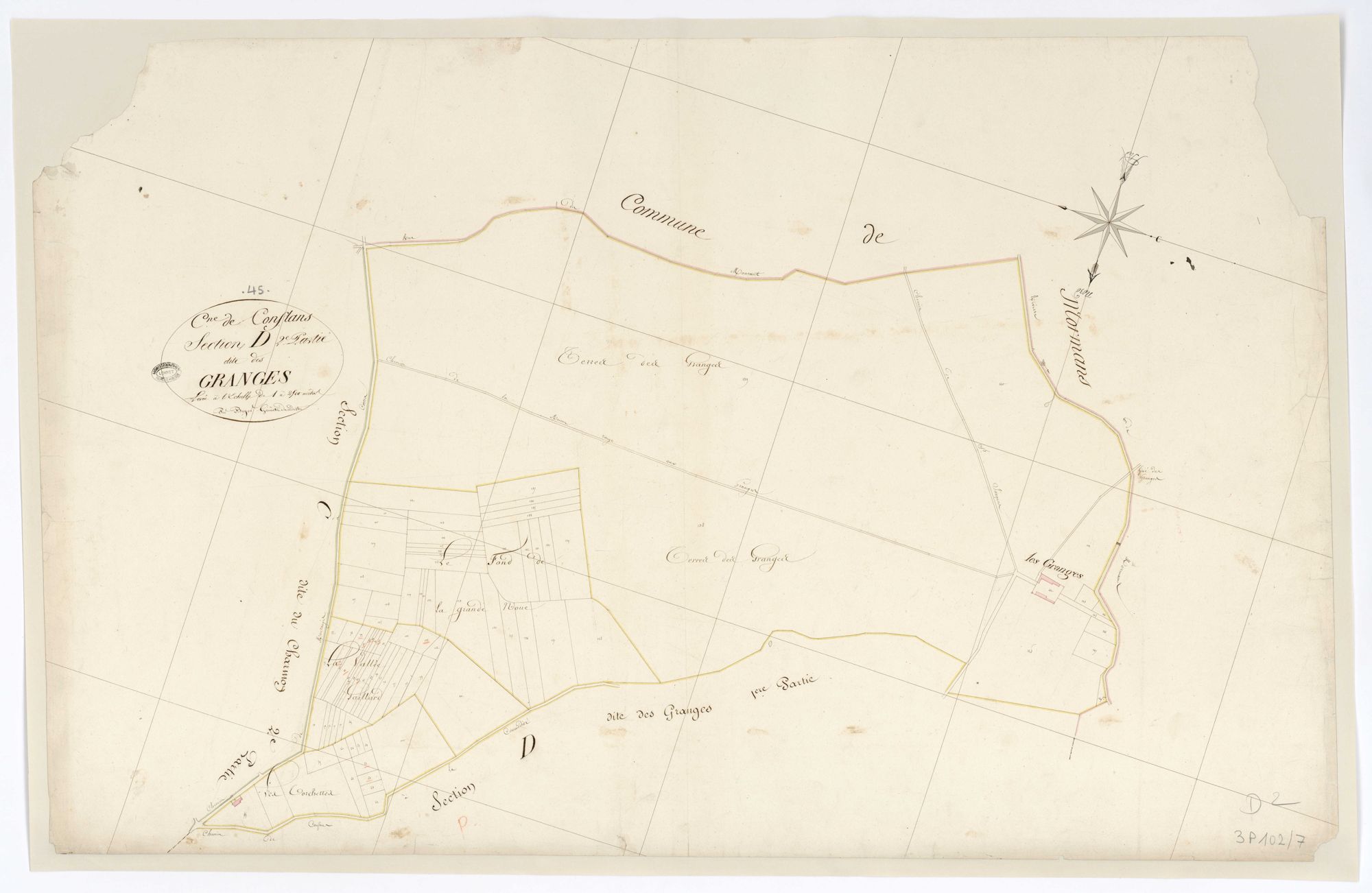 Conflans-sur-Loing - Sections