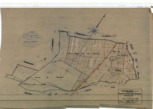 Conflans-sur-Loing - Sections