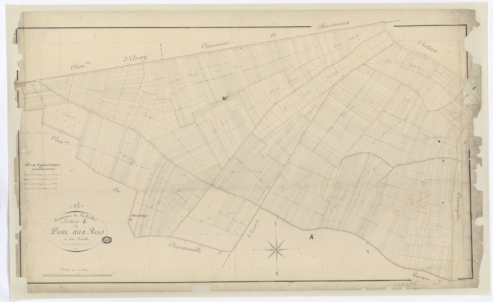 Corbeilles - Sections