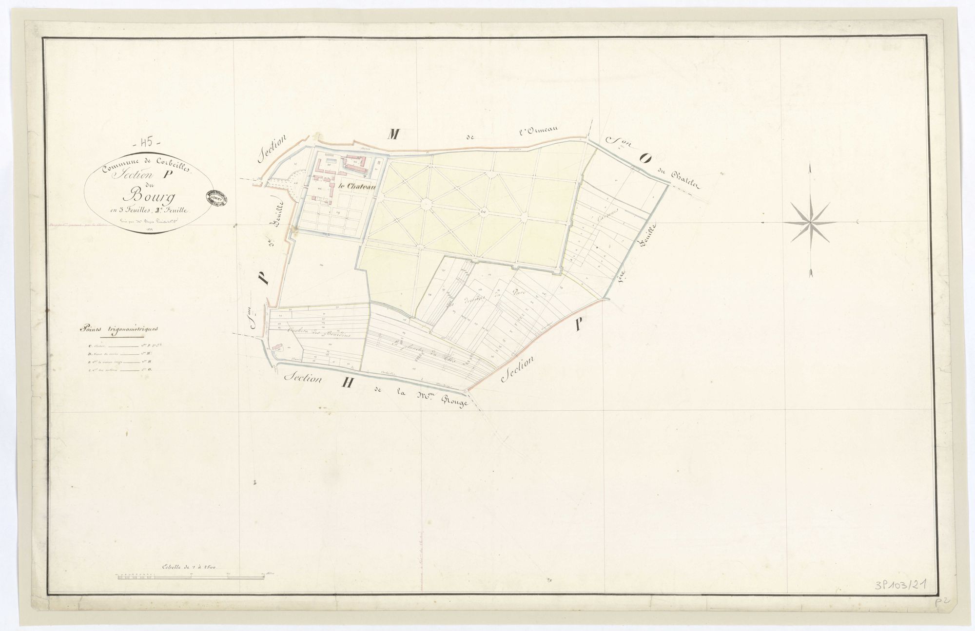 Corbeilles - Sections