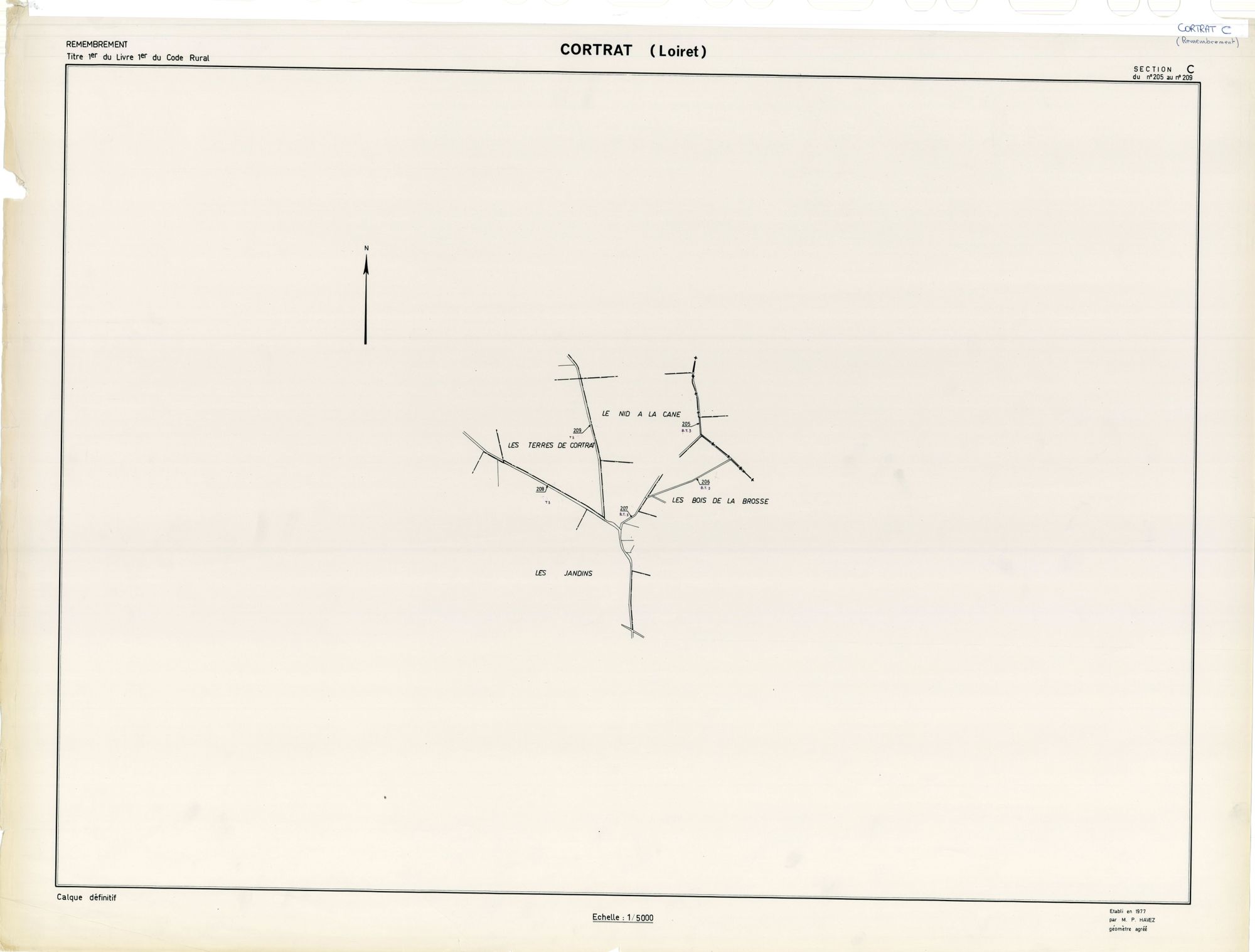 Cortrat - Sections
