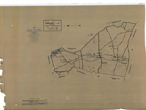 Cortrat - Tableau d'assemblage