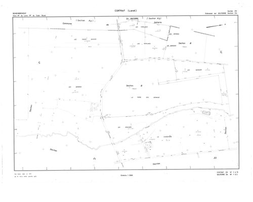Cortrat - Sections