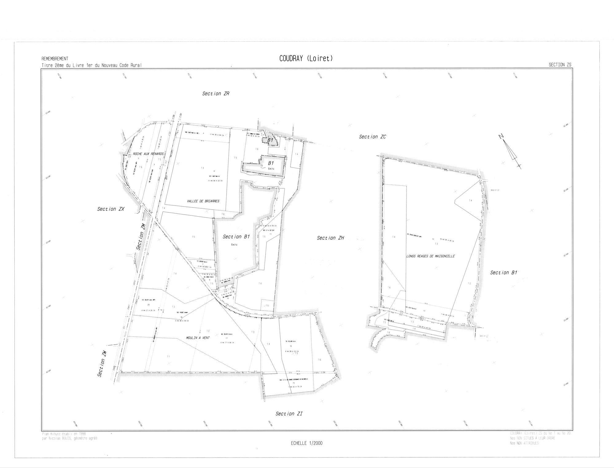 Coudray - Sections