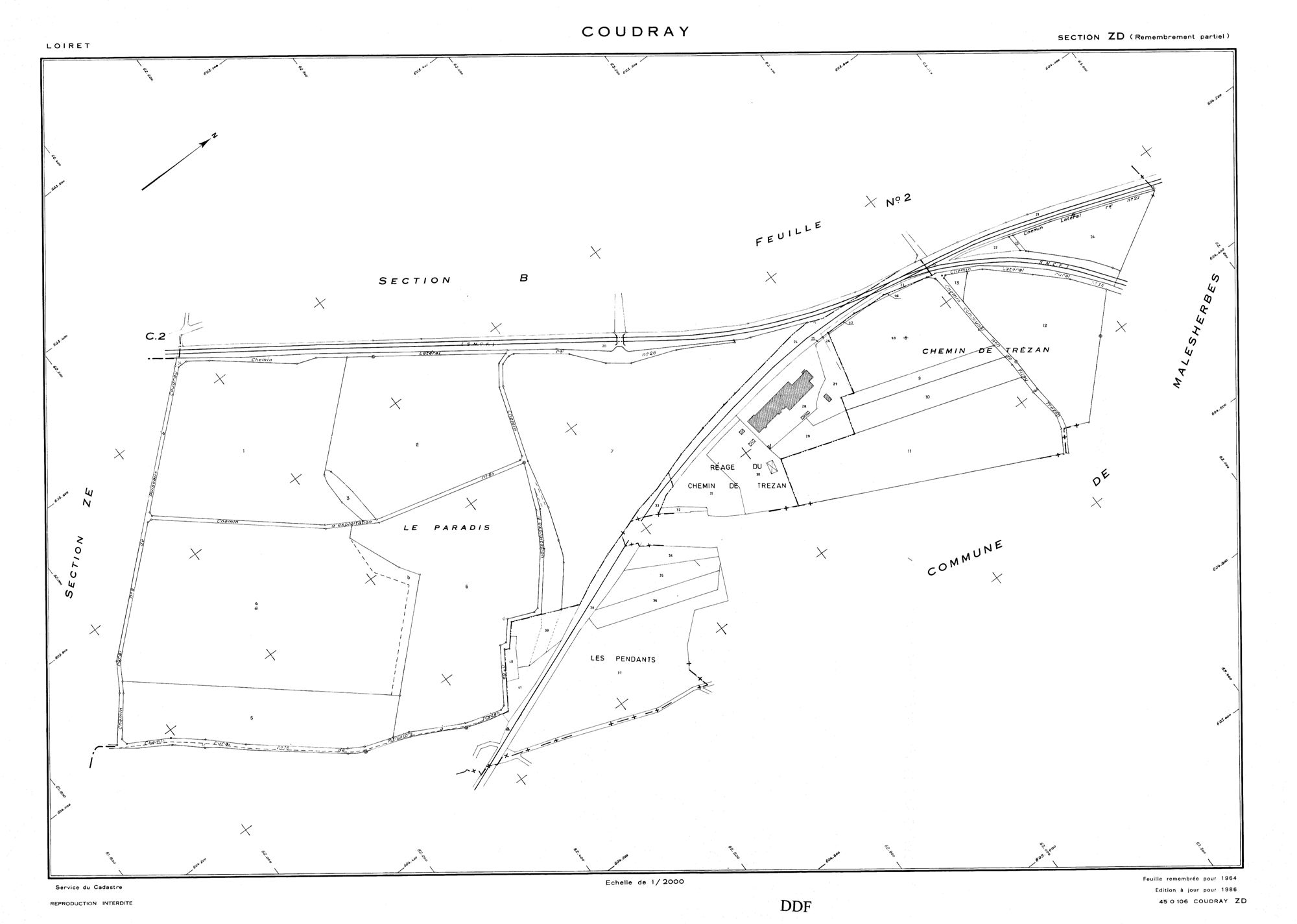 Coudray - Sections