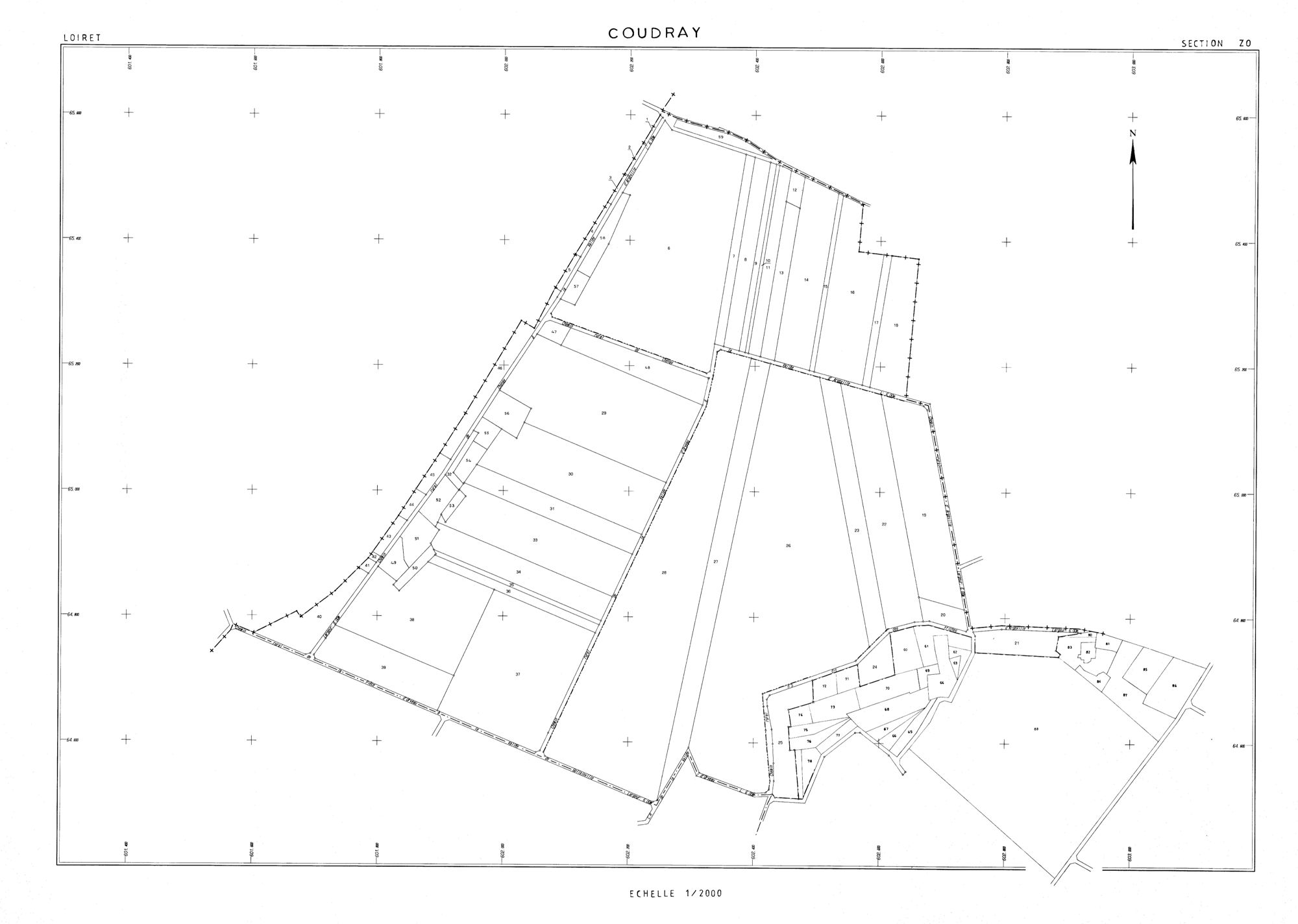 Coudray - Sections