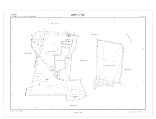 Coudray - Sections
