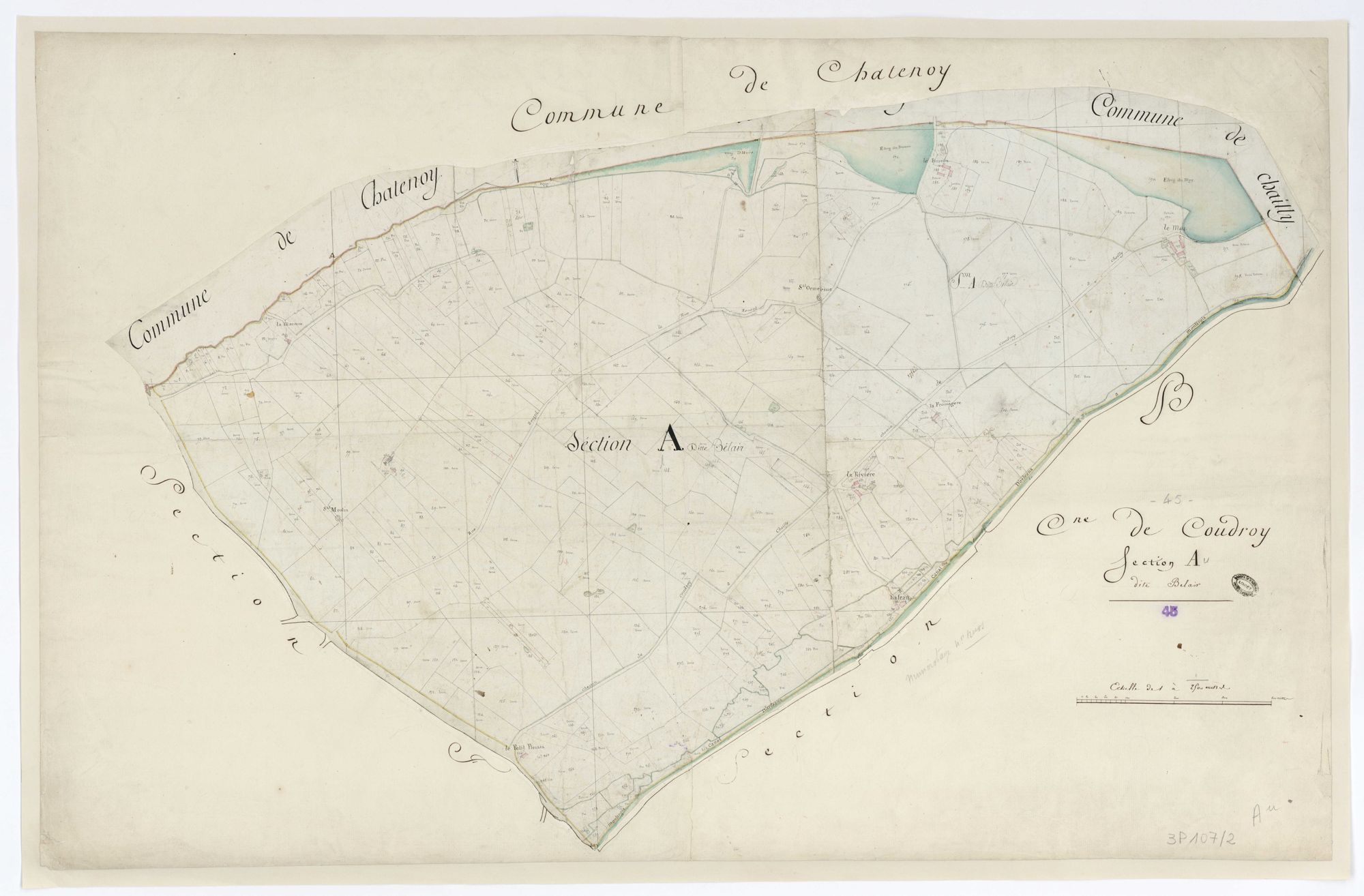 Coudroy - Sections