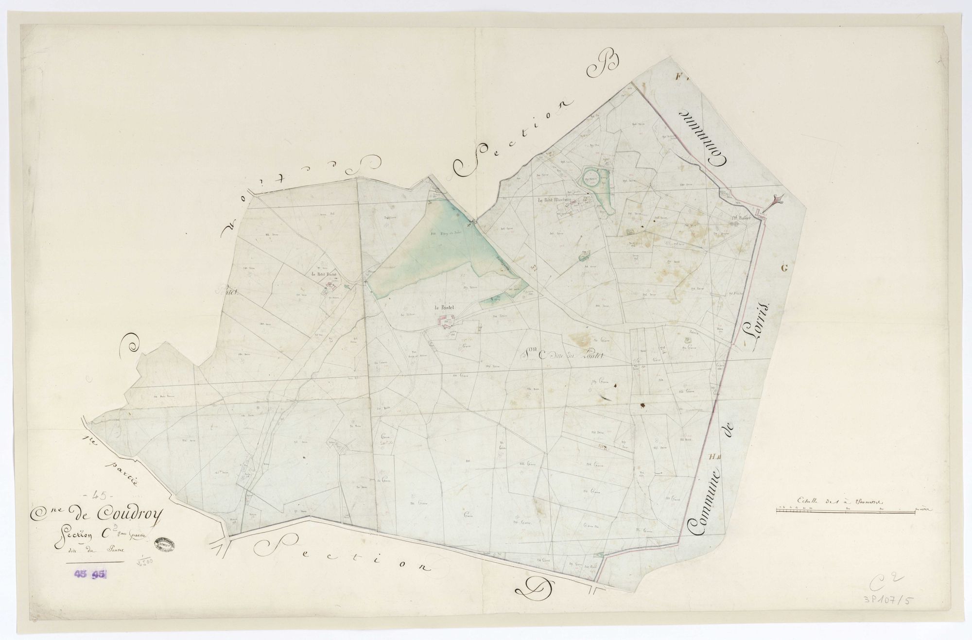 Coudroy - Sections
