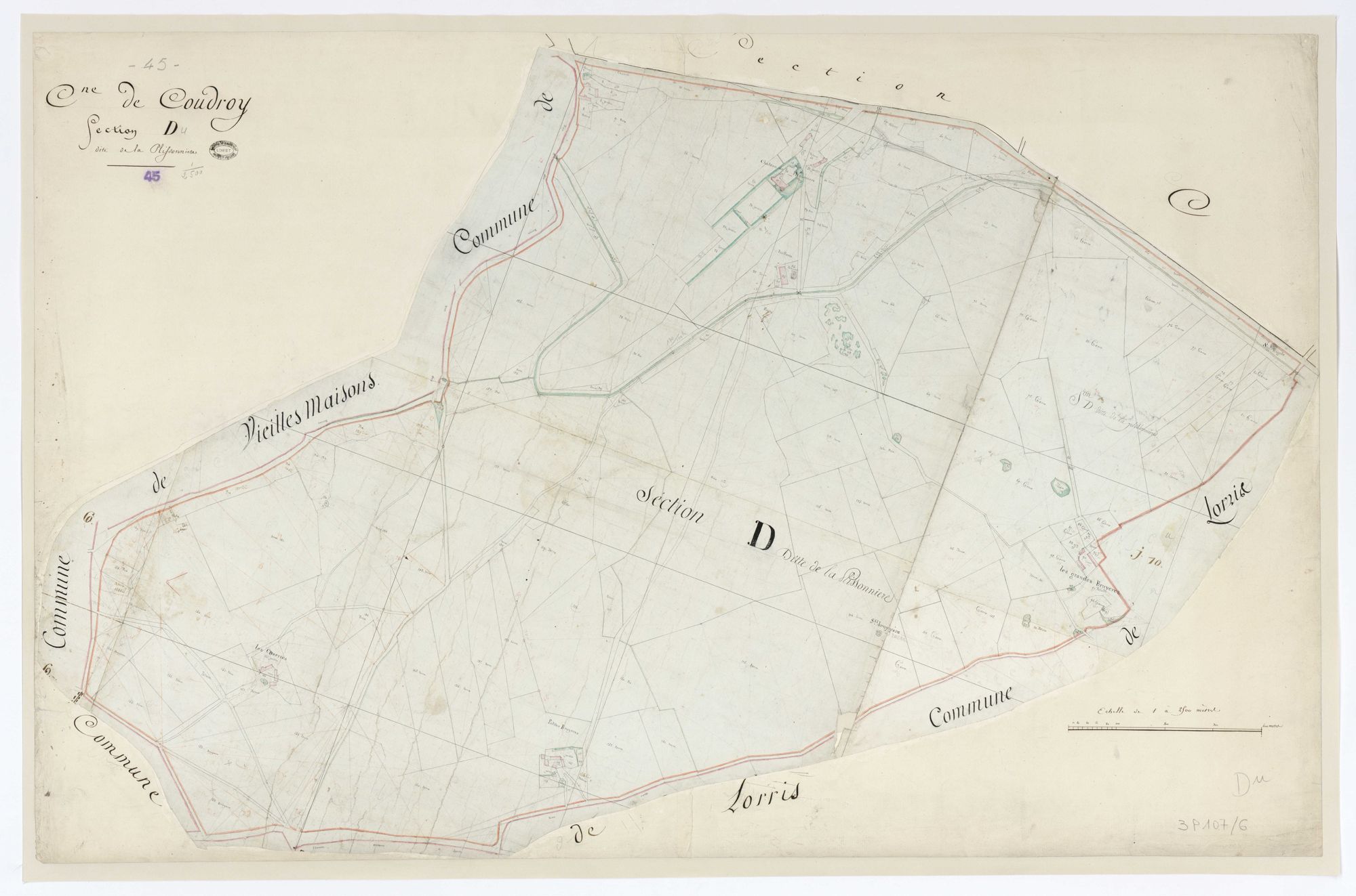 Coudroy - Sections